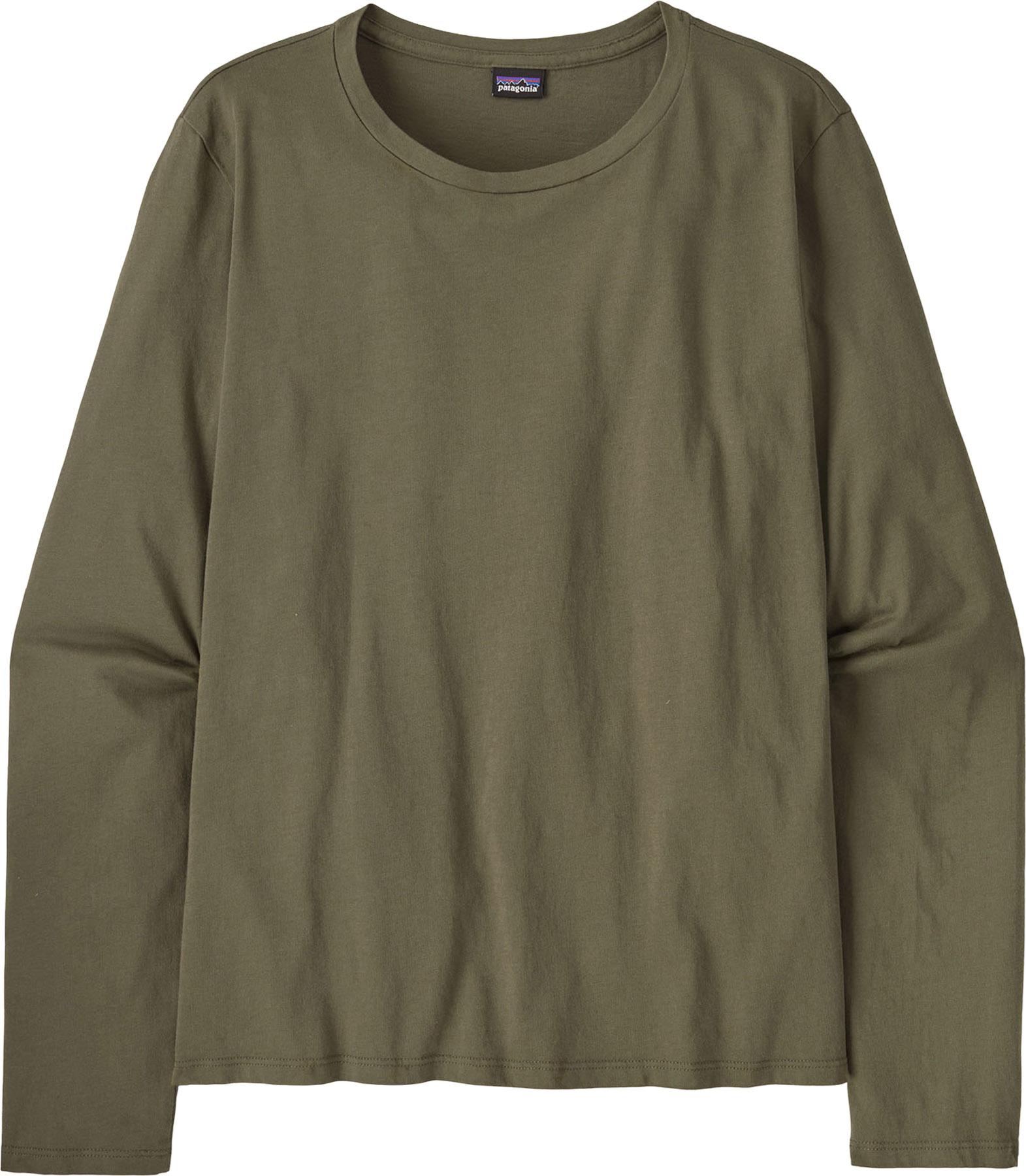 Product image for Long Sleeve Regenerative Organic Certified Cotton Tee - Women's