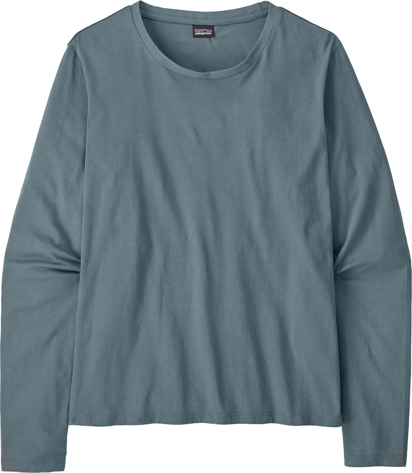 Product gallery image number 1 for product Long Sleeve Regenerative Organic Certified Cotton Tee - Women's