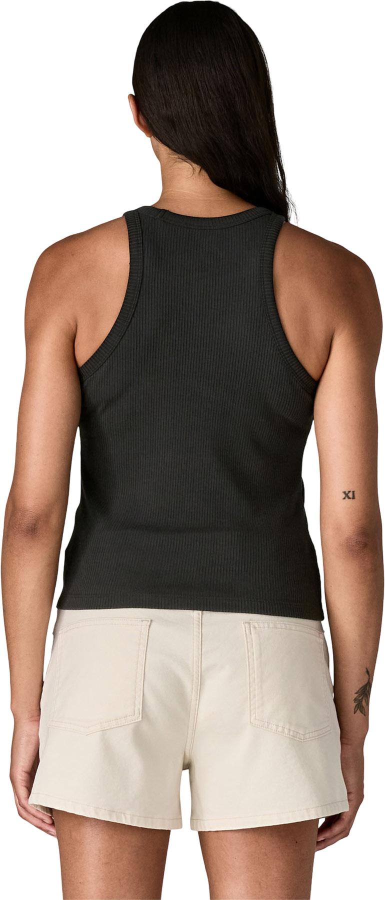 Product gallery image number 2 for product Camisole en tricot côtelé - Femme