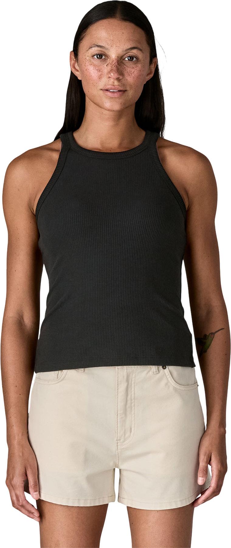 Product gallery image number 3 for product Camisole en tricot côtelé - Femme