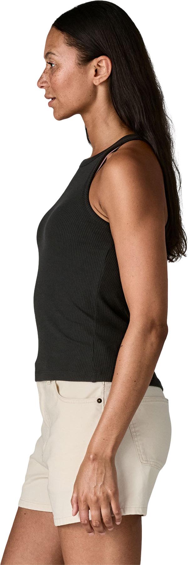 Product gallery image number 4 for product Camisole en tricot côtelé - Femme