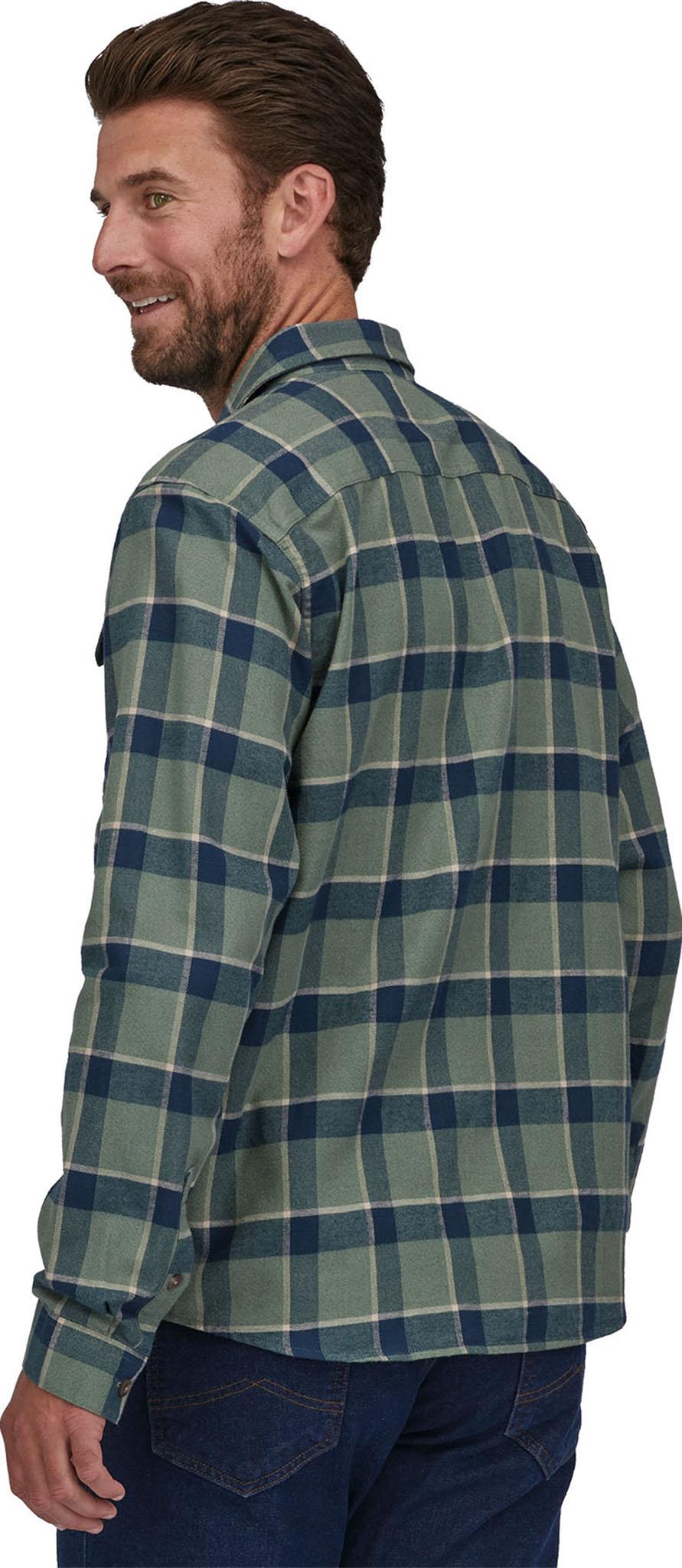 Product gallery image number 2 for product Cotton In Conversion Lightweight Long Sleeve Fjord Flannel Shirt - Men's