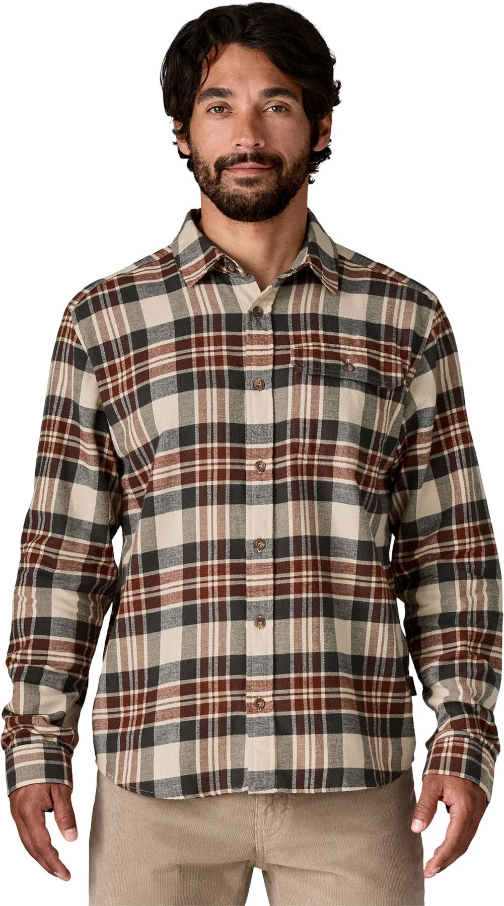 Product gallery image number 2 for product Cotton In Conversion Lightweight Long Sleeve Fjord Flannel Shirt - Men's