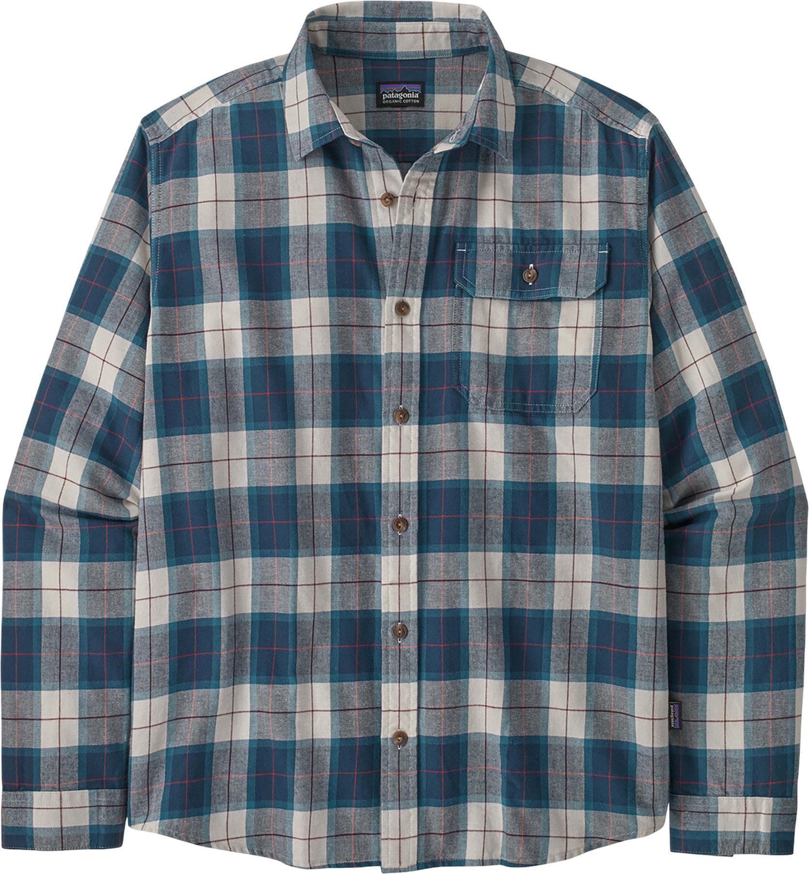 Product gallery image number 1 for product Cotton In Conversion Lightweight Long Sleeve Fjord Flannel Shirt - Men's