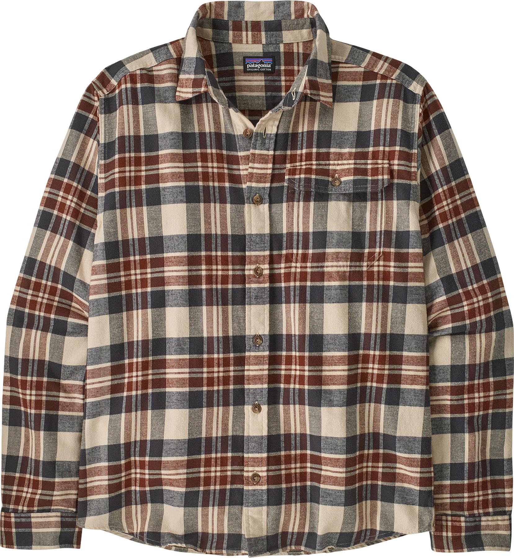 Product image for Cotton In Conversion Lightweight Long Sleeve Fjord Flannel Shirt - Men's