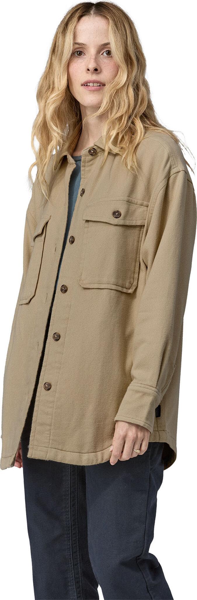 Product gallery image number 4 for product Fjord Heavyweight Flannel Overshirt - Women's