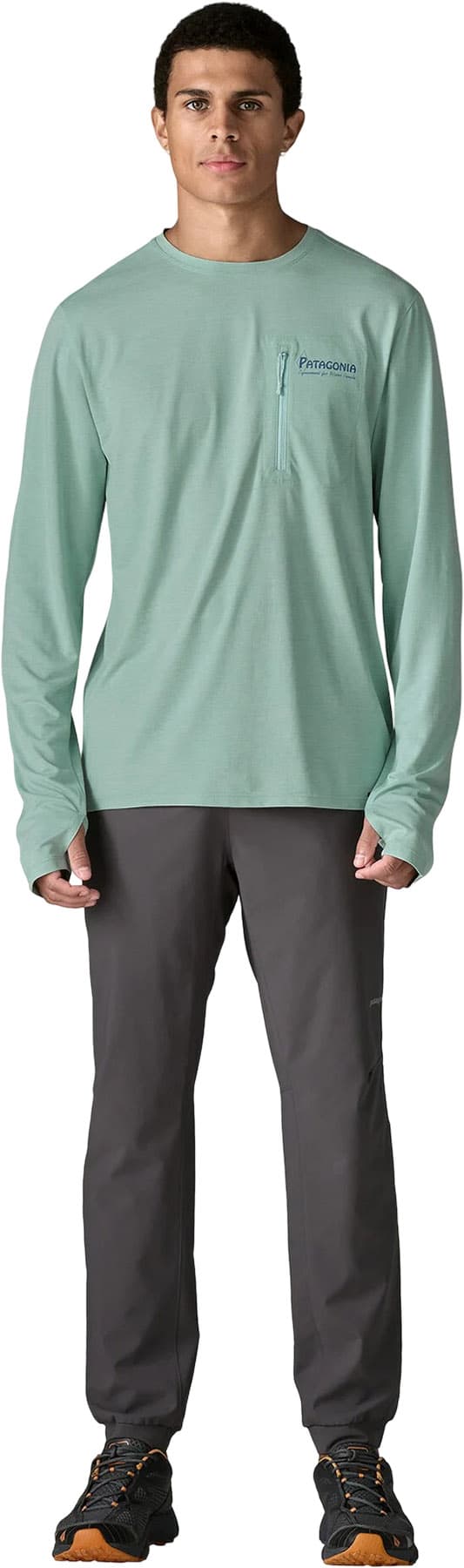 Product gallery image number 3 for product Capilene Cool Long Sleeve Sun T-Shirt - Men's