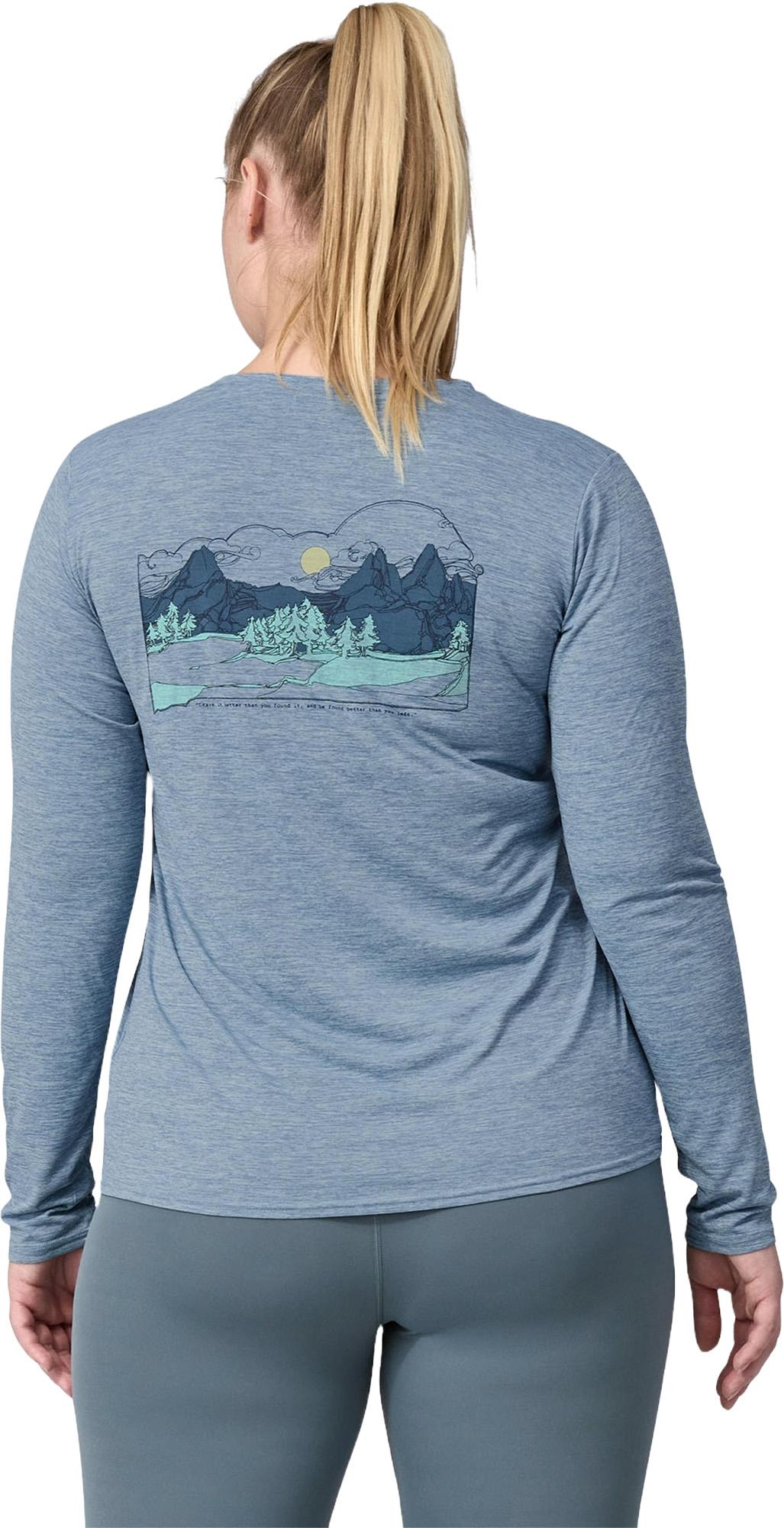 Product gallery image number 3 for product Chemise graphique Cap Cool Daily à manches longues - Femme