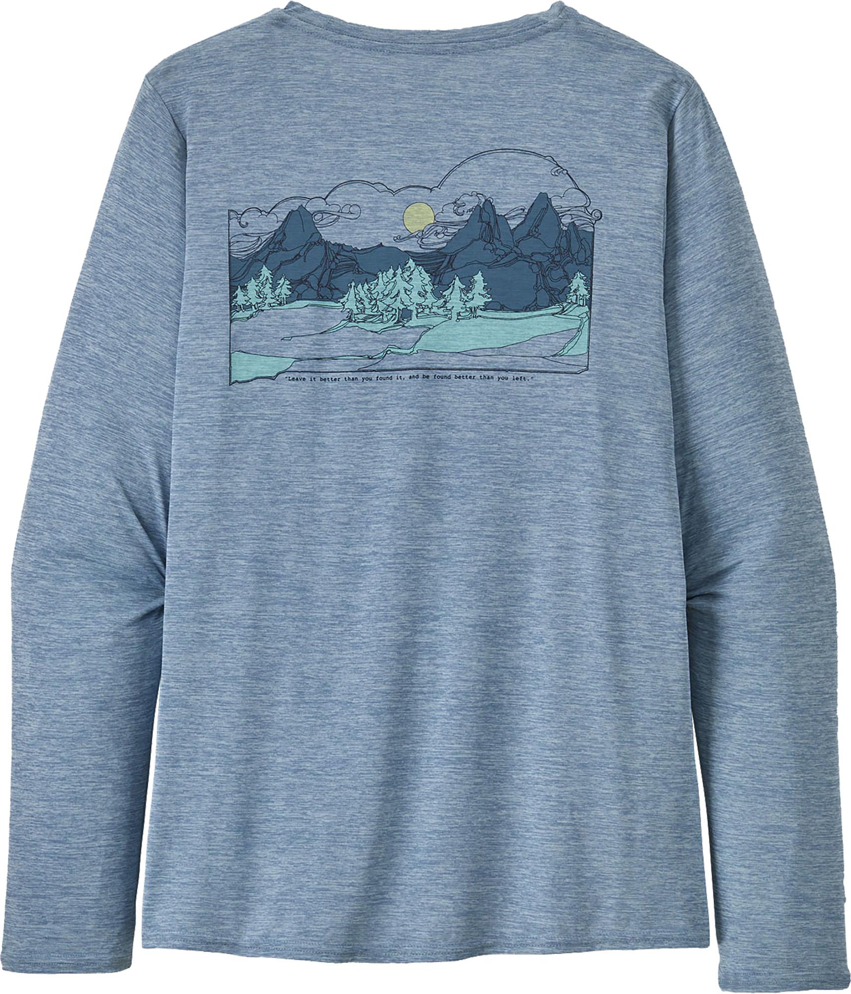 Product gallery image number 2 for product Chemise graphique Cap Cool Daily à manches longues - Femme