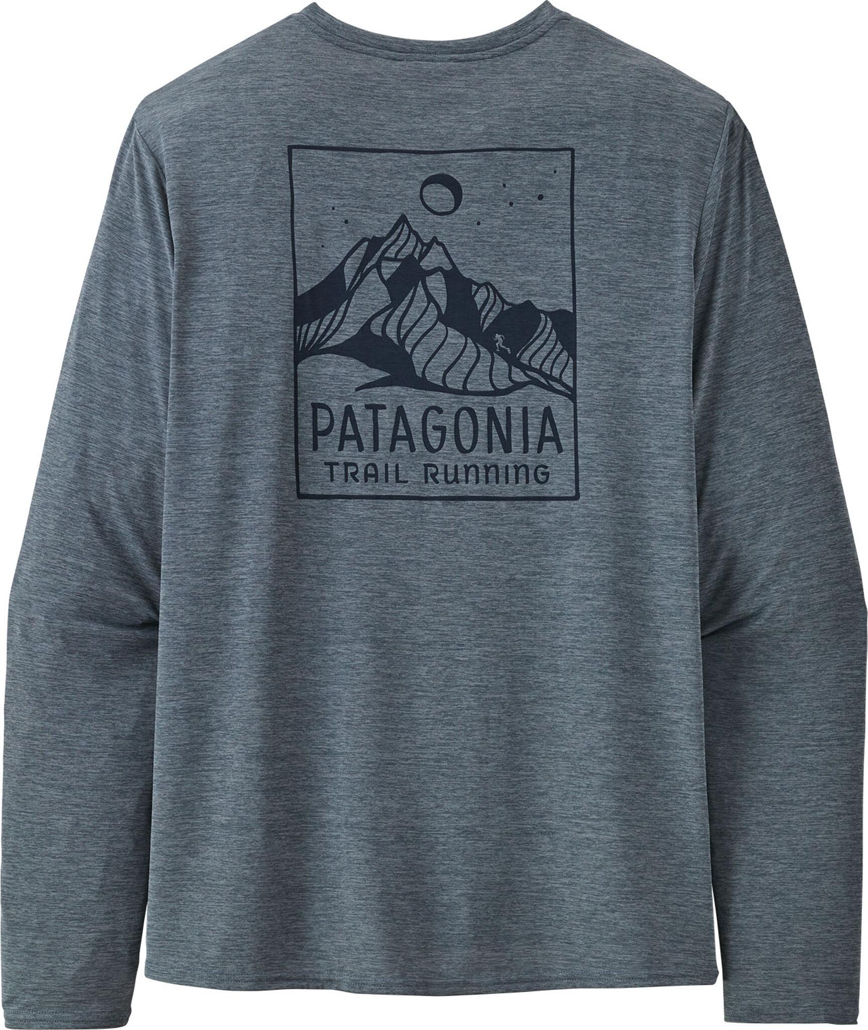 Product gallery image number 3 for product Capilene Cool Daily Long Sleeve Graphic T-Shirt - Men's