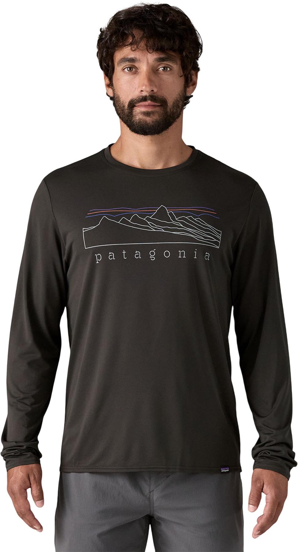 Product gallery image number 3 for product Capilene Cool Daily Long Sleeve Graphic T-Shirt - Men's