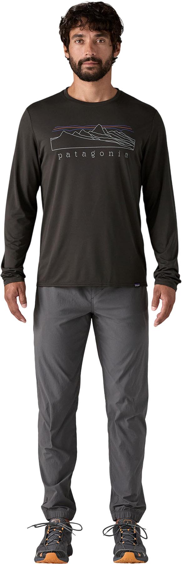 Product gallery image number 2 for product Capilene Cool Daily Long Sleeve Graphic T-Shirt - Men's