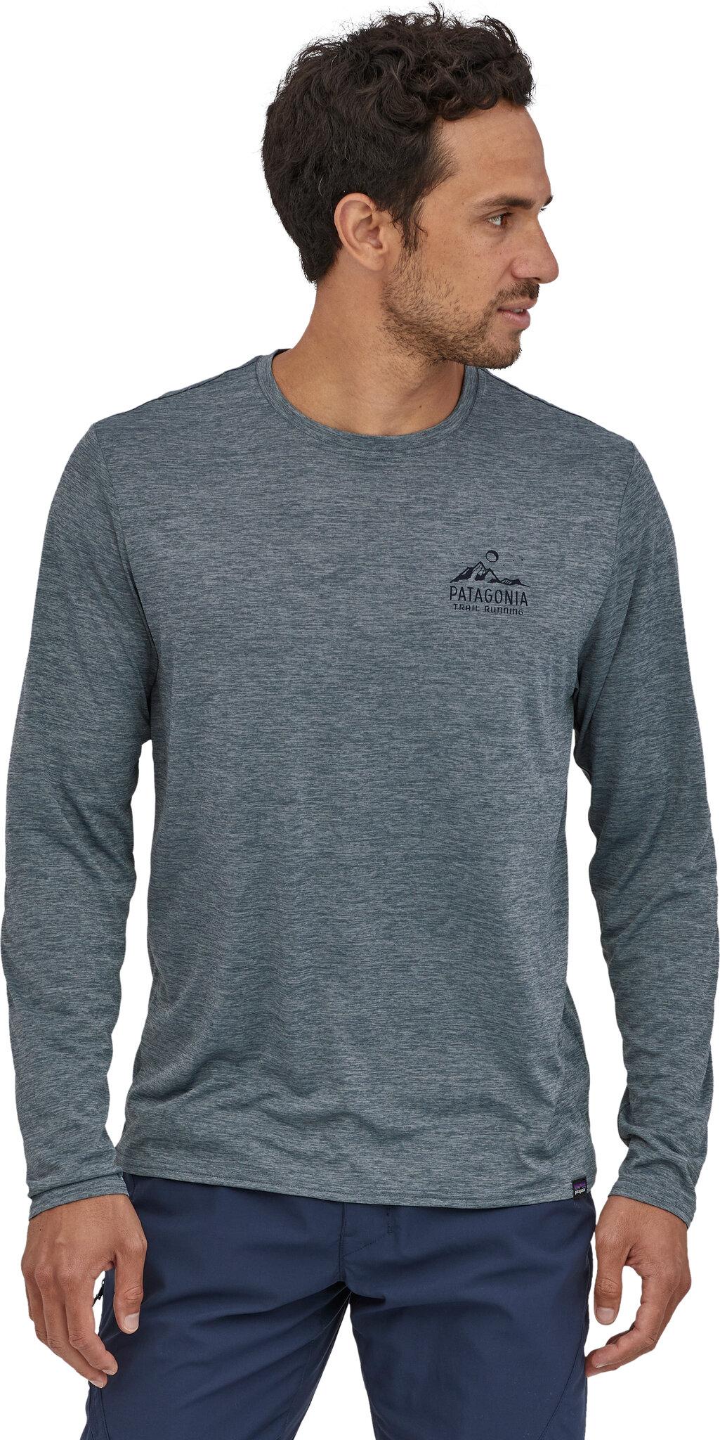 Product gallery image number 2 for product Capilene Cool Daily Long Sleeve Graphic T-Shirt - Men's