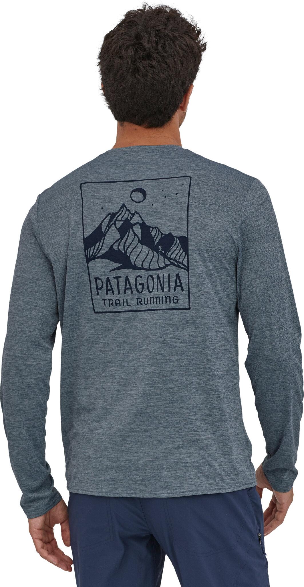 Product gallery image number 4 for product Capilene Cool Daily Long Sleeve Graphic T-Shirt - Men's