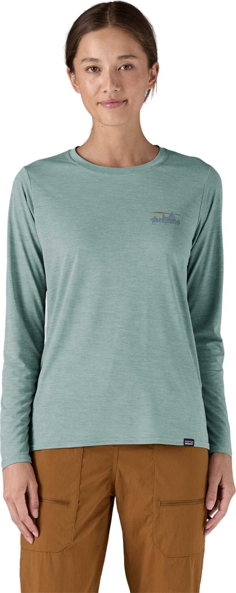 Product image for Capilene Cool Daily Long Sleeve Graphic T-Shirt - Women's