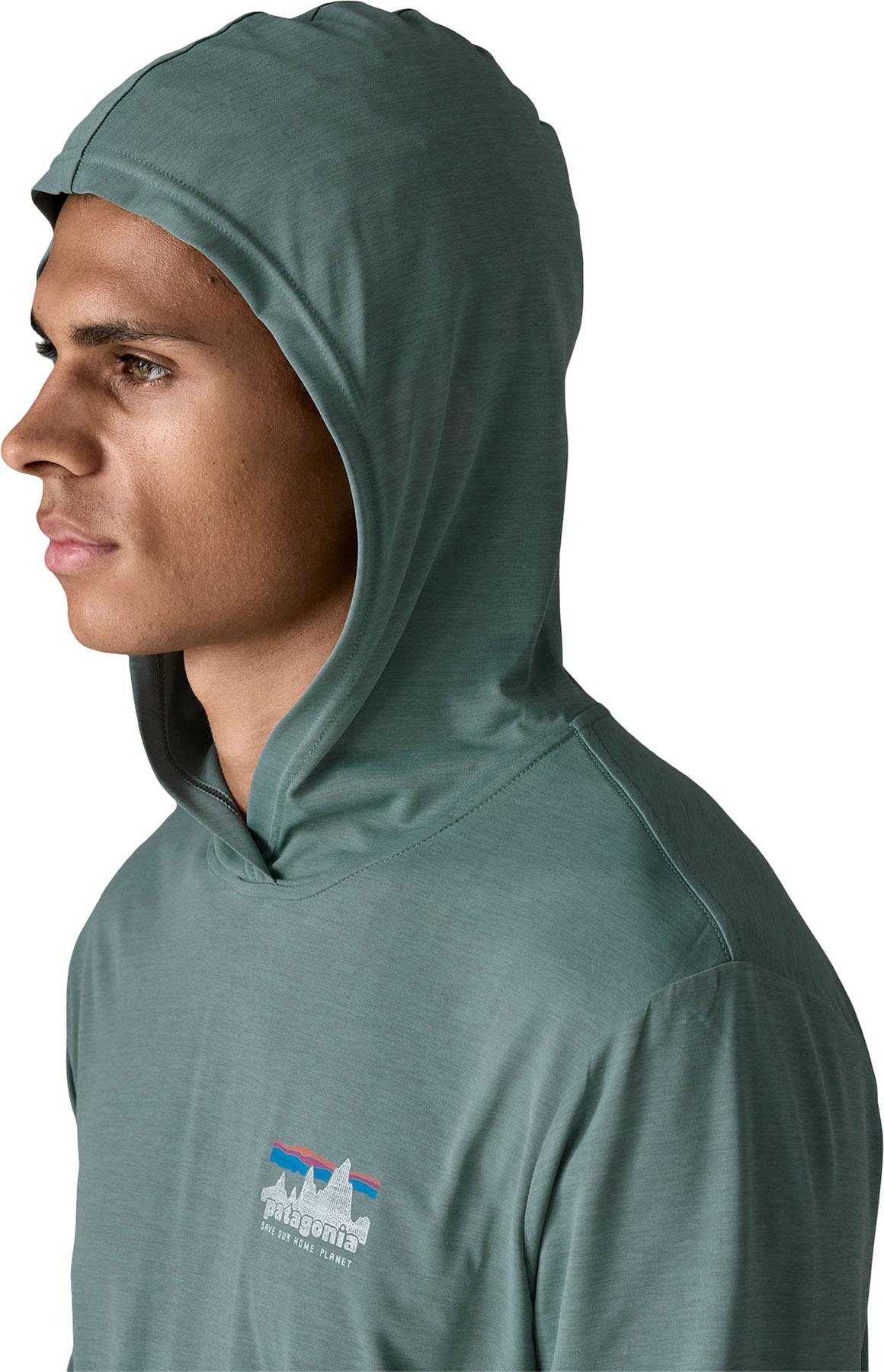 Product gallery image number 4 for product Chandail à capuchon Capilene Cool Daily - Homme