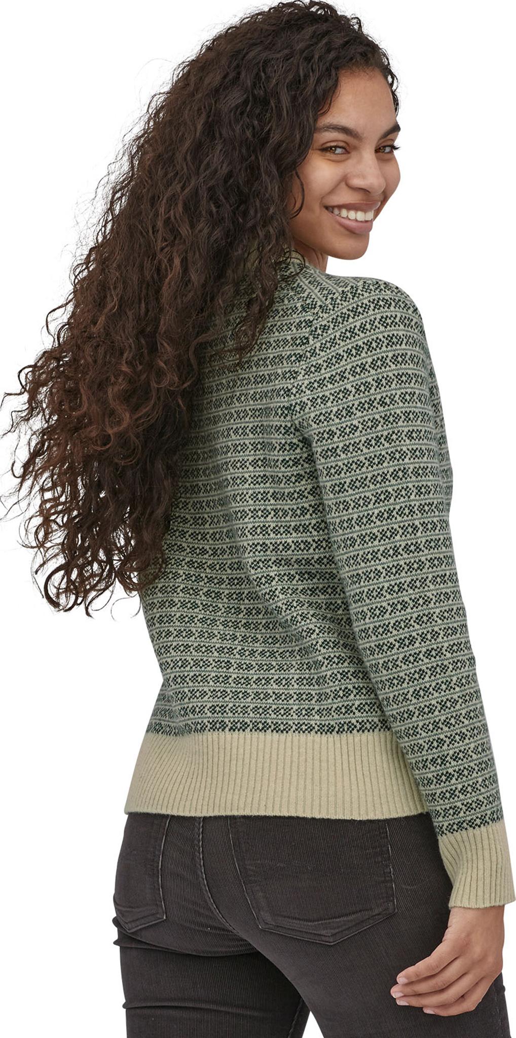 Numéro de l'image de la galerie de produits 2 pour le produit Chandail à col rond en laine recyclé - Femme