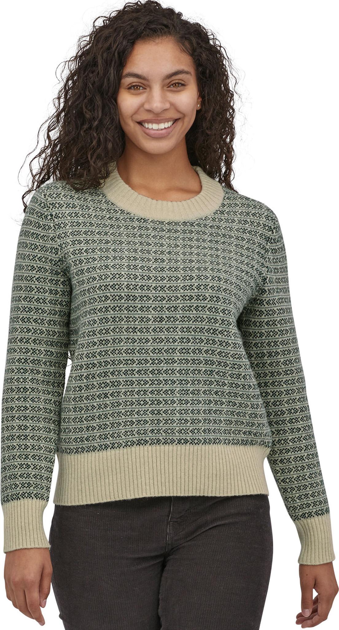 Numéro de l'image de la galerie de produits 3 pour le produit Chandail à col rond en laine recyclé - Femme