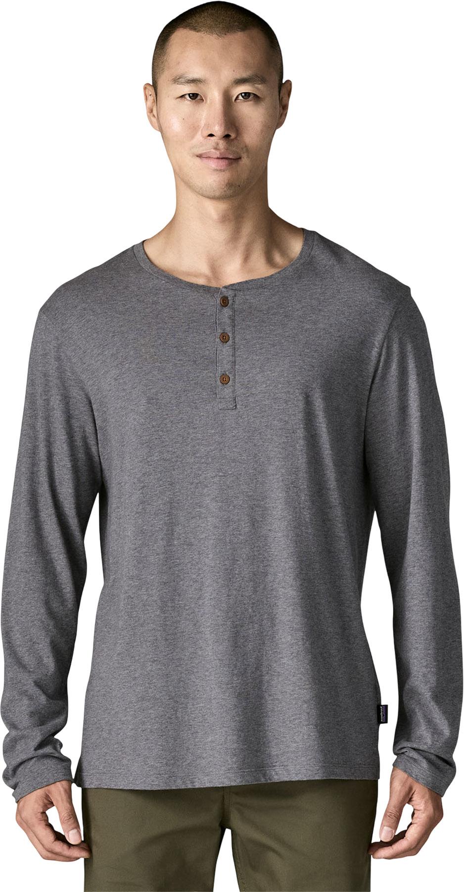 Product gallery image number 3 for product Regenerative Organic Certified Cotton Lightweight Henley Top - Men's