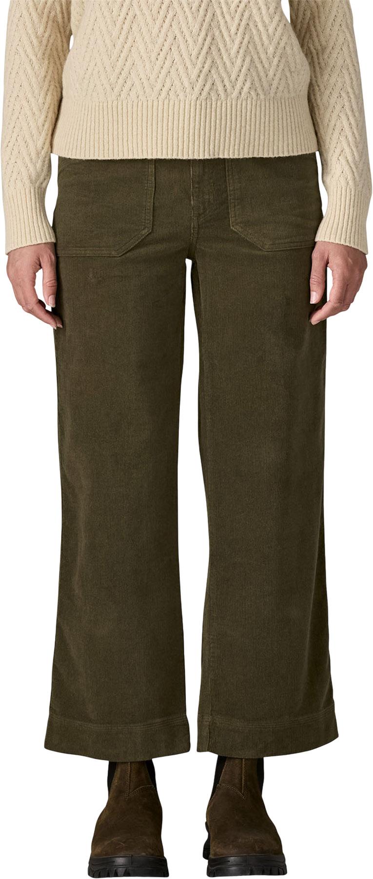 Product gallery image number 3 for product Organic Cotton Wide Leg Corduroy Pants - Women's