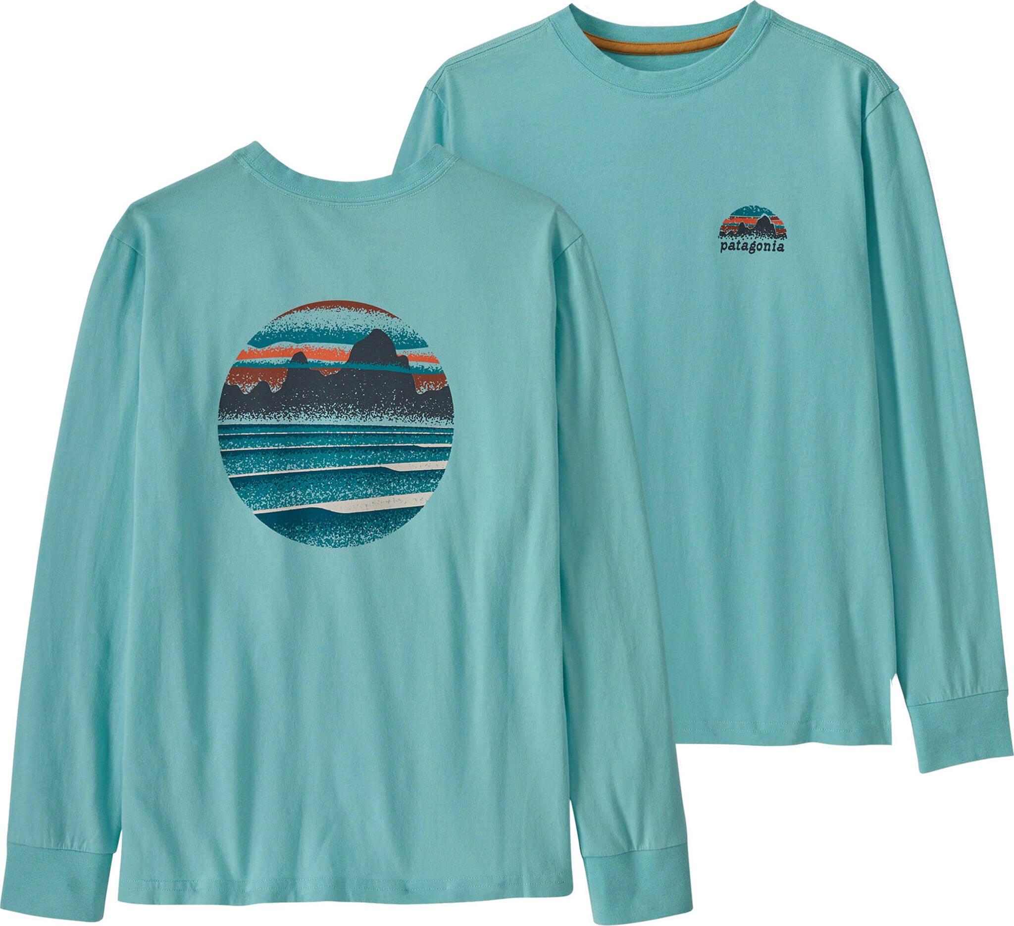 Numéro de l'image de la galerie de produits 1 pour le produit T-shirt à manches longues en coton Skyline Stencil Regenerative Organic Certified - Enfant