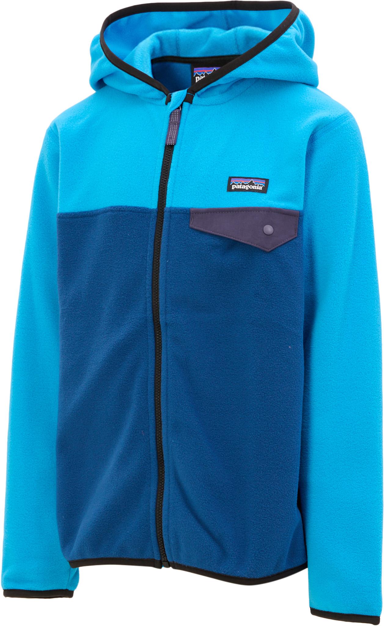 Product gallery image number 2 for product Micro D Snap-T Hooded Full Zip Fleece Sweatshirt - Kid's