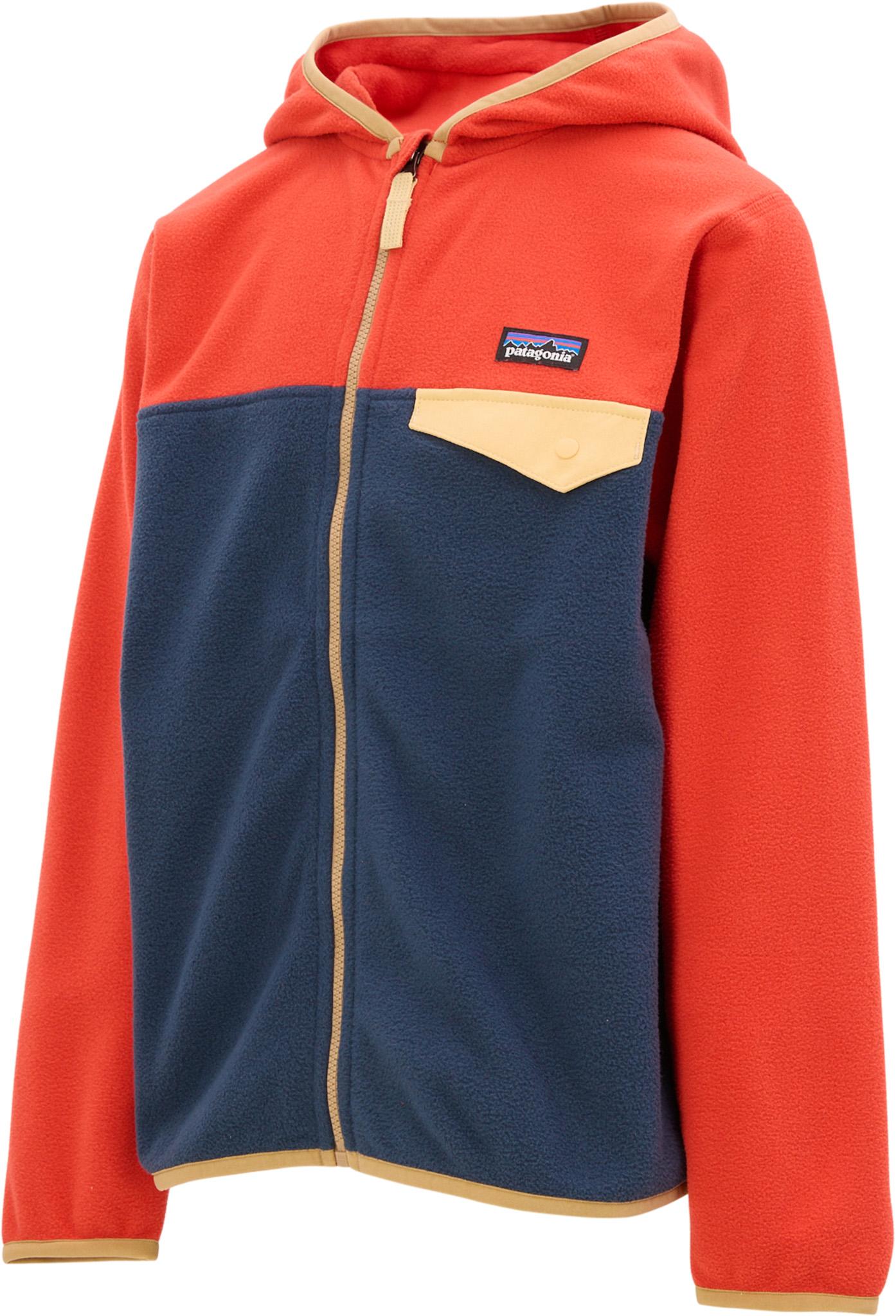 Product gallery image number 3 for product Micro D Snap-T Hooded Full Zip Fleece Sweatshirt - Kid's