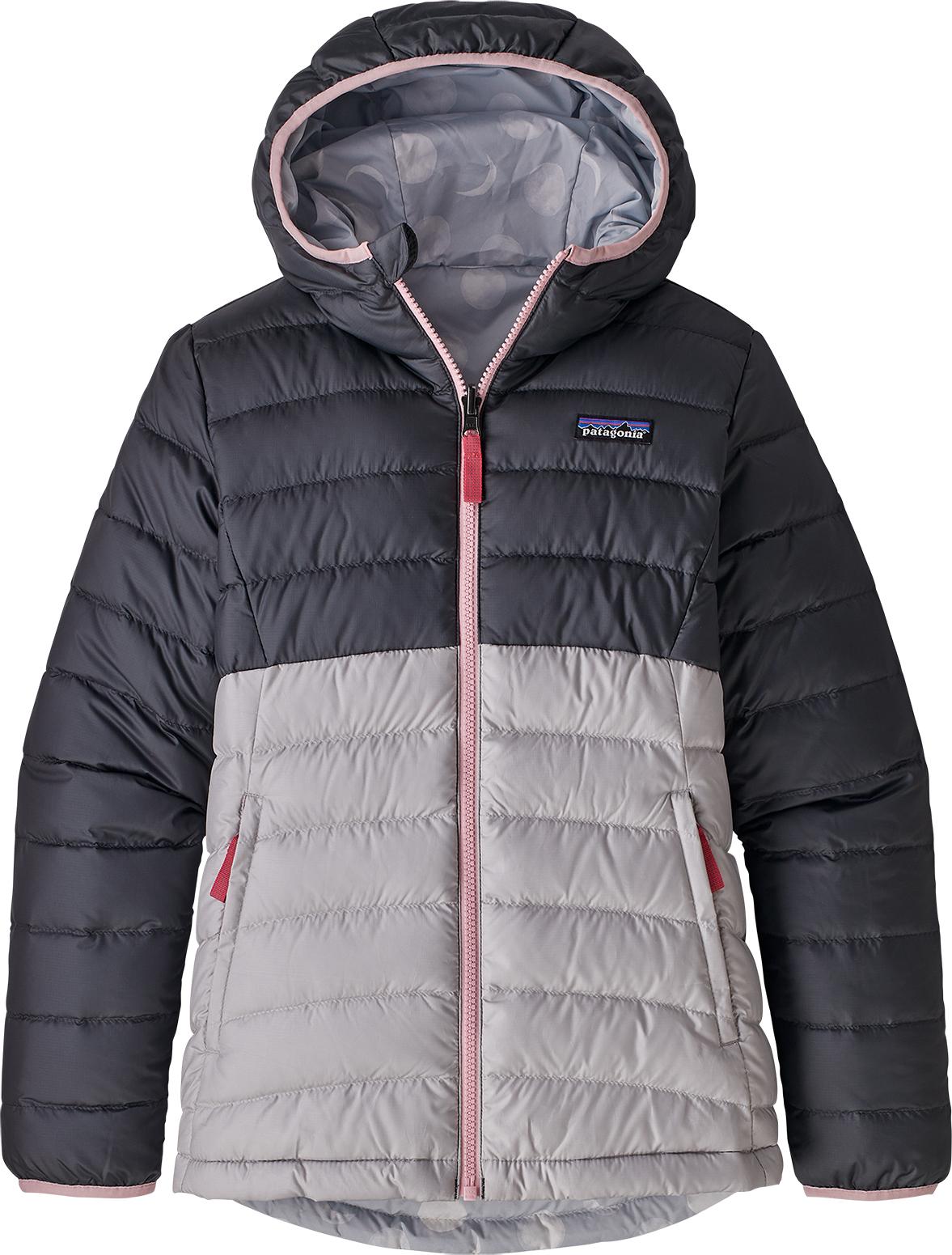 Product gallery image number 3 for product Reversible Down Sweater Hoody - Girls