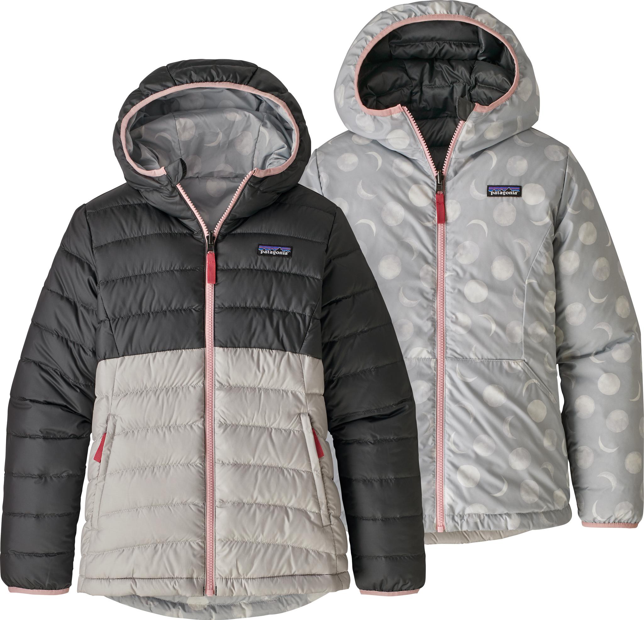 Product gallery image number 1 for product Reversible Down Sweater Hoody - Girls