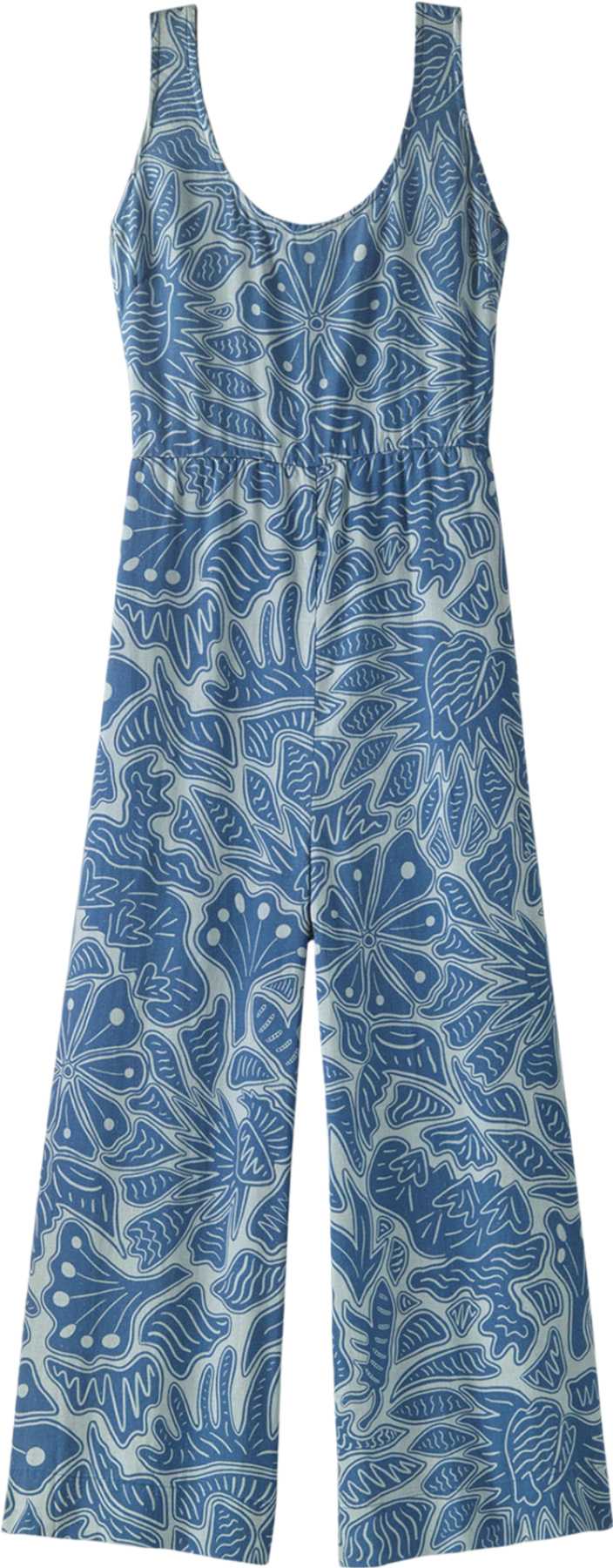 Bees and Flowers - Thermal Blue