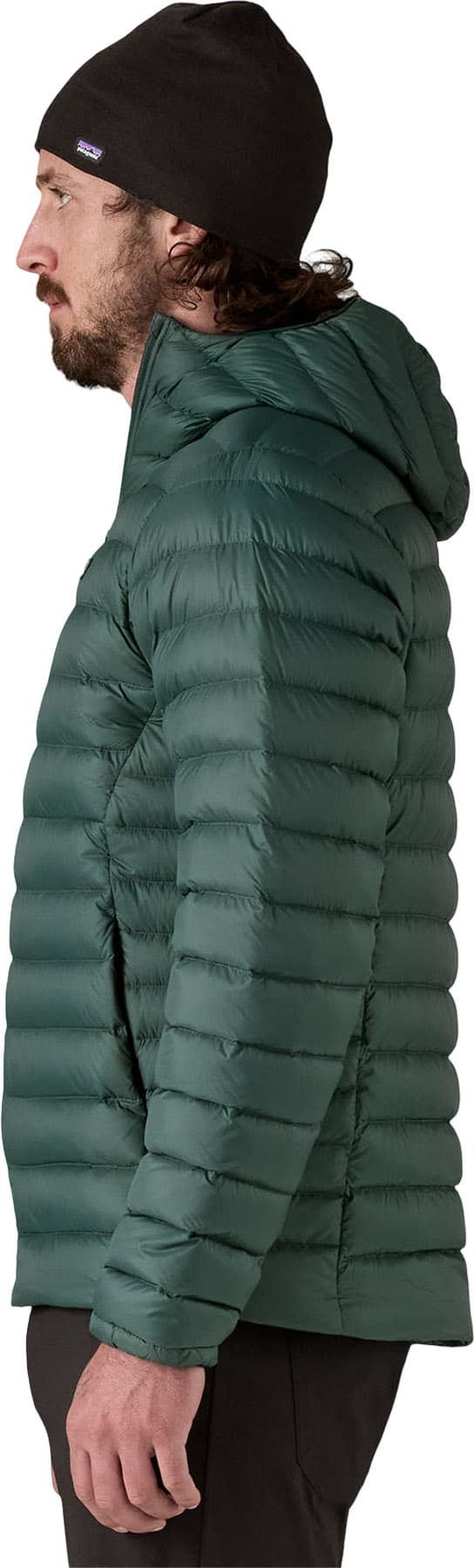 Product gallery image number 3 for product Manteau à capuchon en duvet DownSweater - Homme