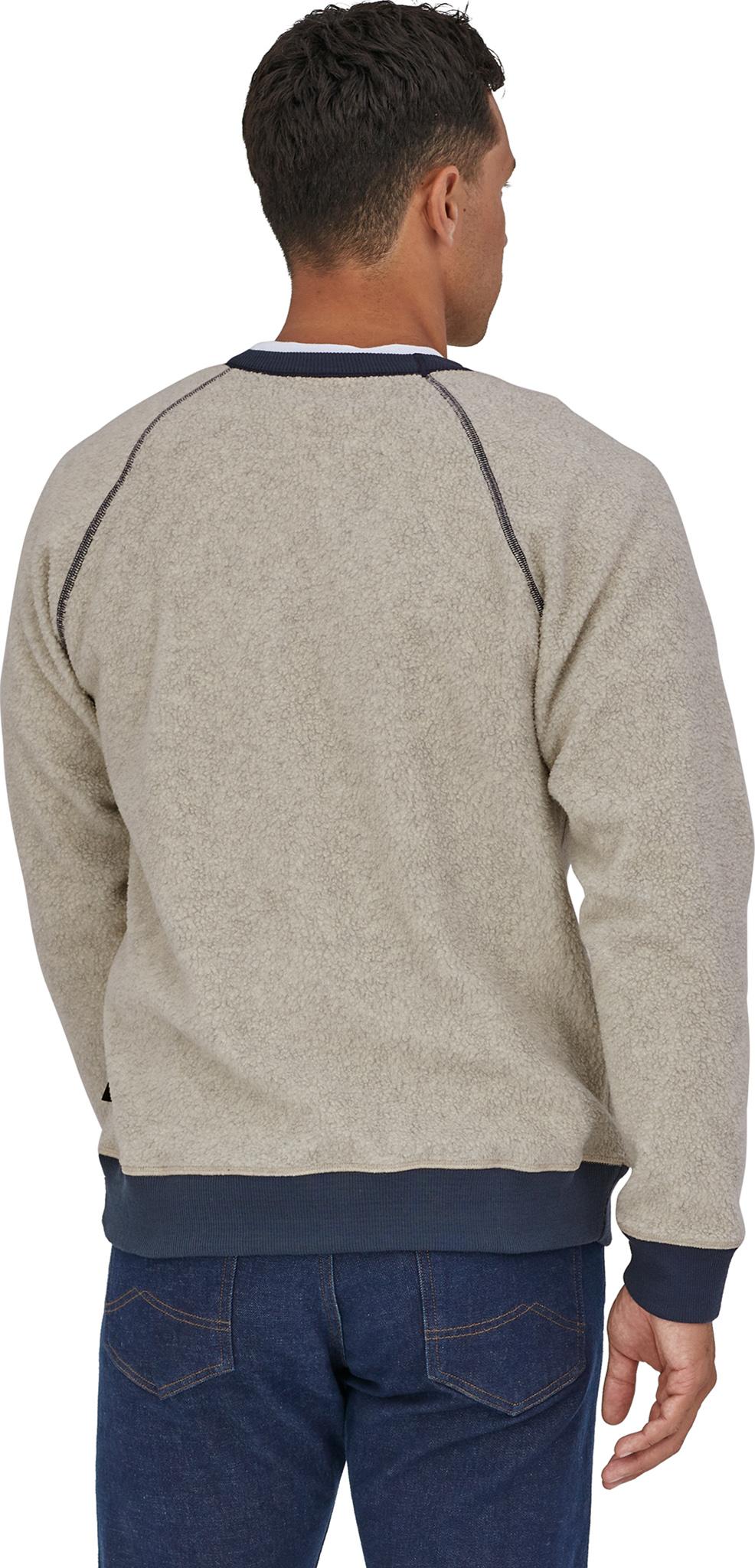 Product gallery image number 2 for product Reversible Shearling Fleece Crew Neck Pullover - Men's