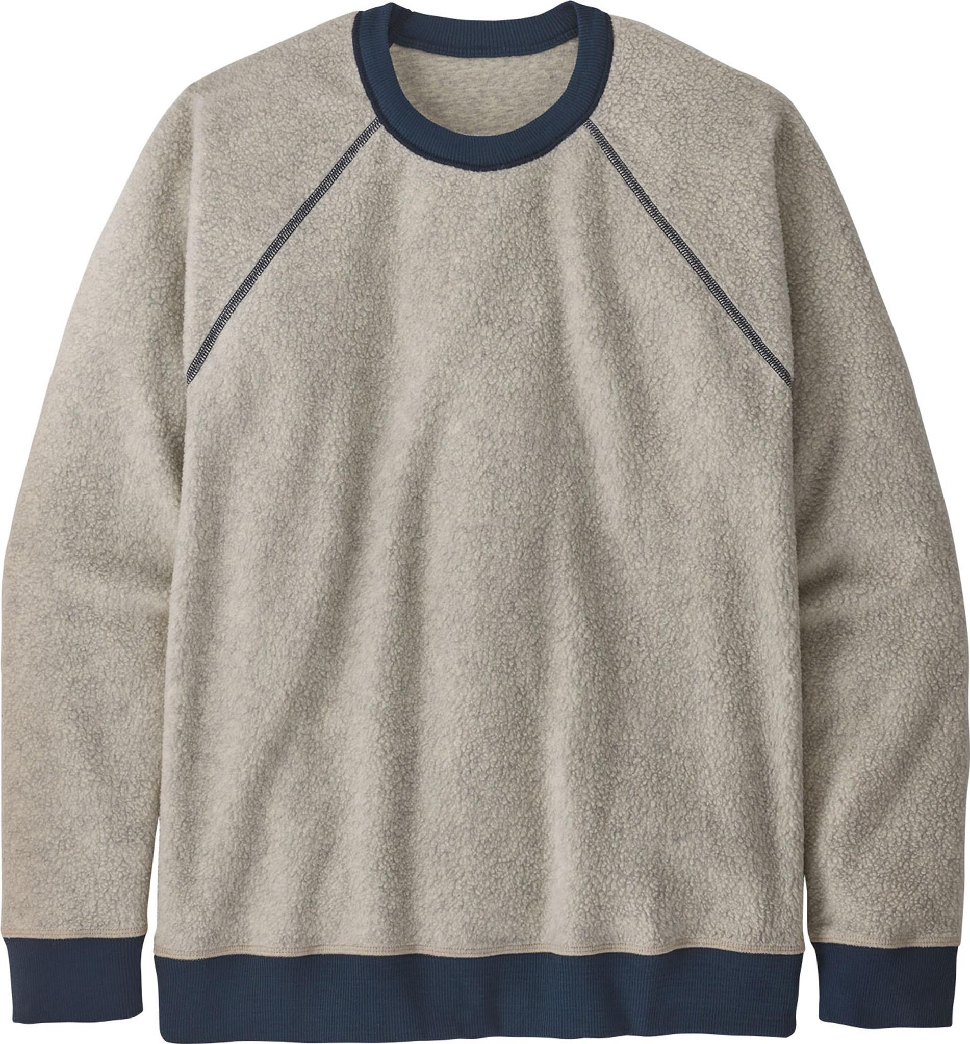 Product gallery image number 4 for product Reversible Shearling Fleece Crew Neck Pullover - Men's