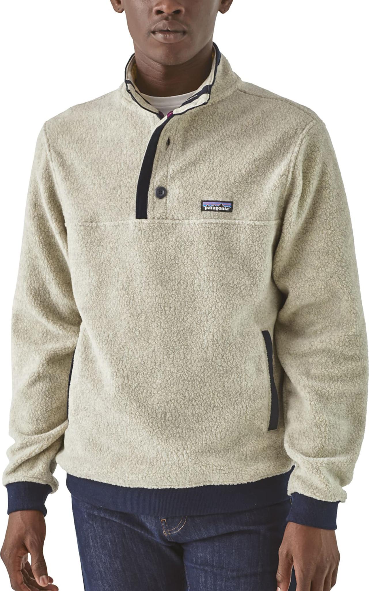 Product gallery image number 2 for product Shearling Fleece Button Pullover - Men's