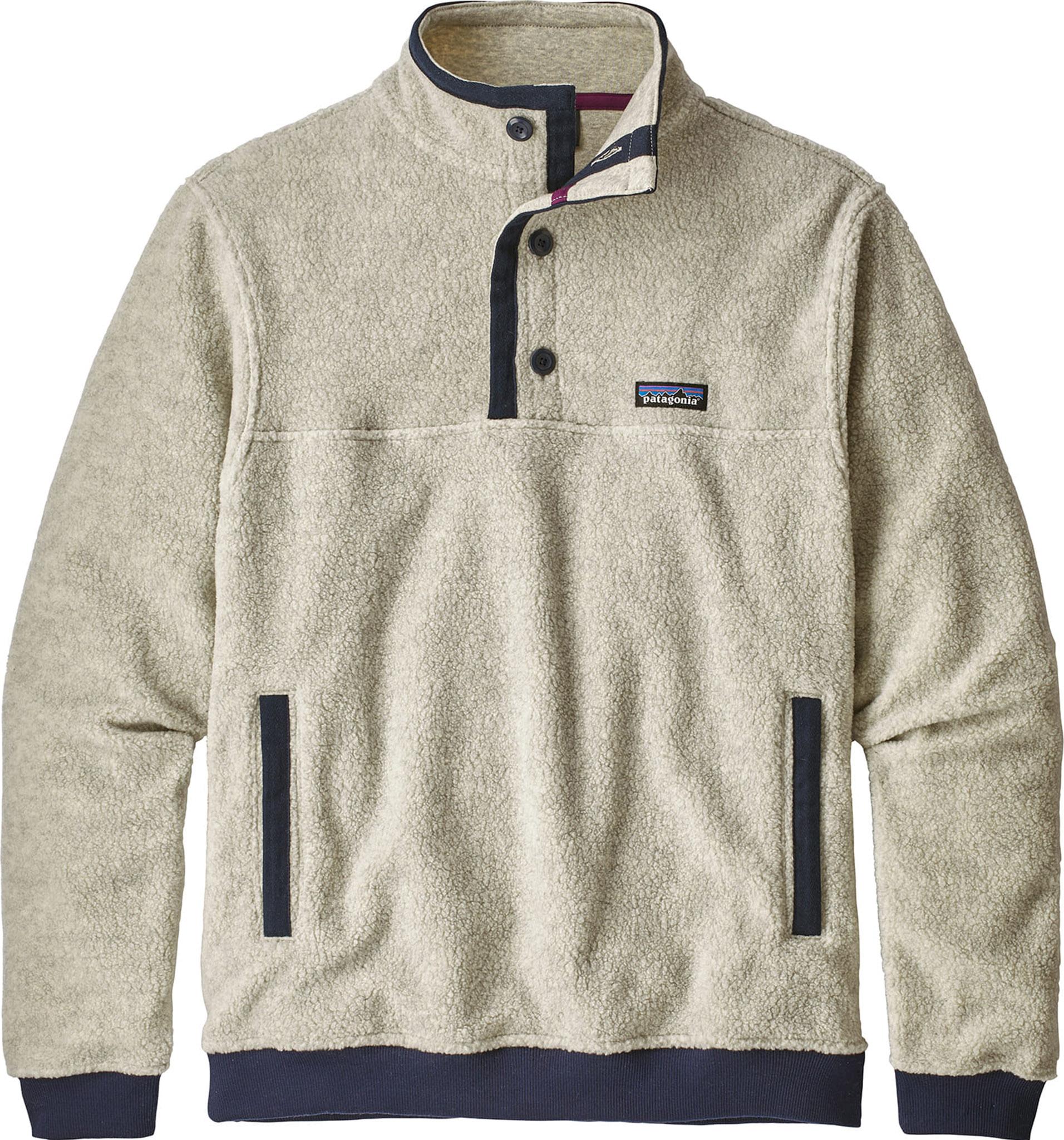 Product gallery image number 1 for product Shearling Fleece Button Pullover - Men's