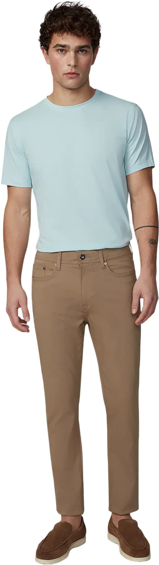 Image de produit pour Pantalon décontracté à 5 poches avec cordon élastique - Homme