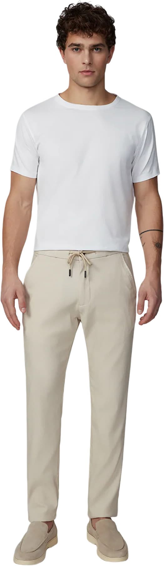 Image de produit pour Pantalon chino à cordon - Homme
