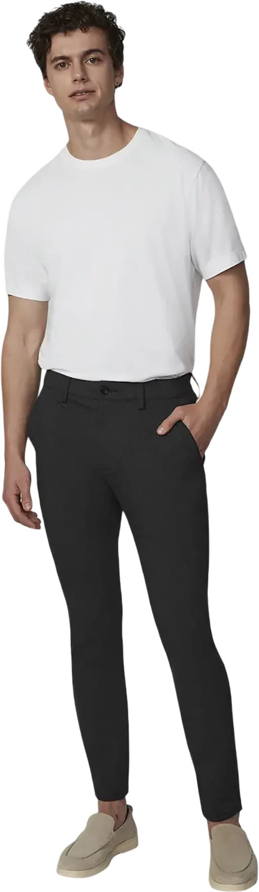 Image de produit pour Pantalon chino avec cordon élastique - Homme