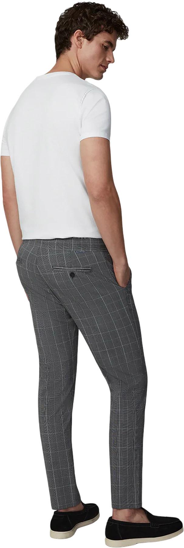 Product gallery image number 2 for product Drawstring Bungee Plaid Chino Pant - Men's