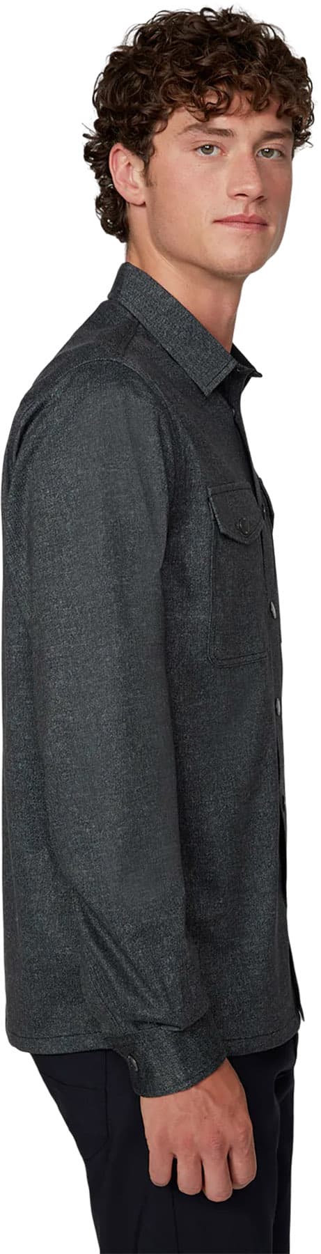 Numéro de l'image de la galerie de produits 2 pour le produit Chemise en flanelle tricot à manches longues - Homme