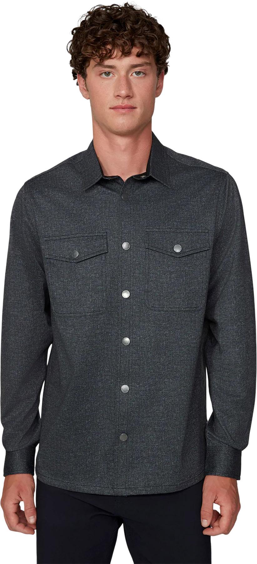 Product image for Long Sleeve Knit Flannel Shirt - Men's