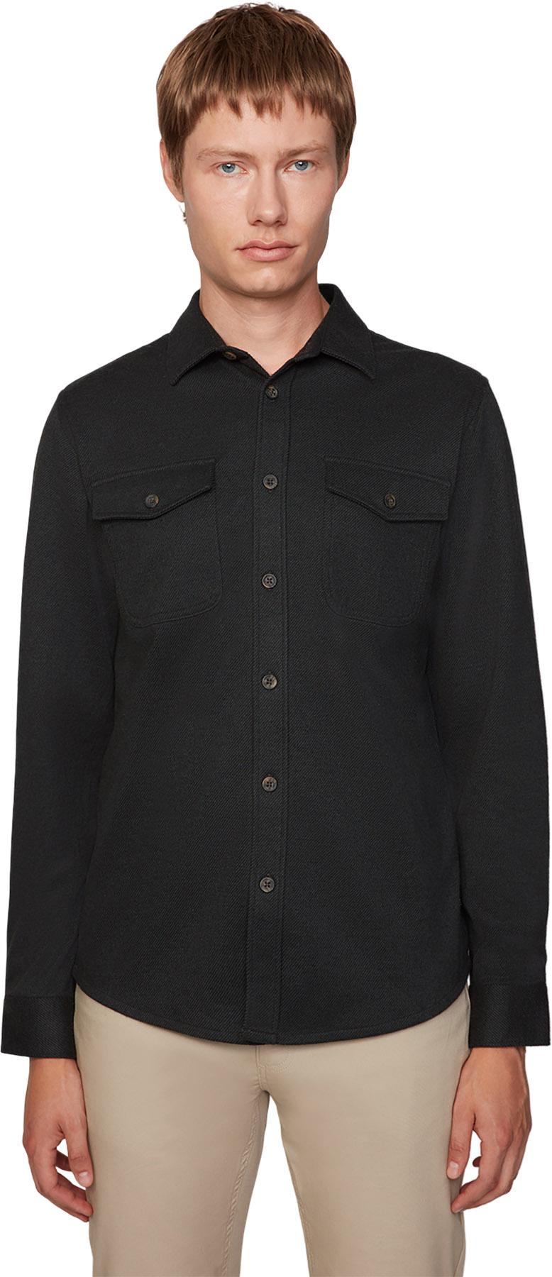 Image de produit pour Chemise en flanelle tricot à manches longues - Homme