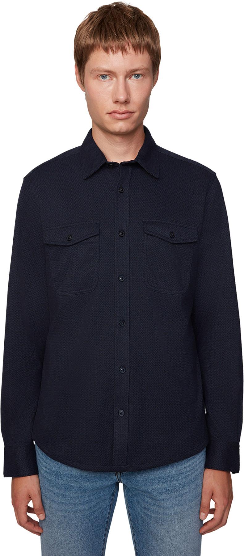 Product image for Long Sleeve Knit Flannel Shirt - Men's