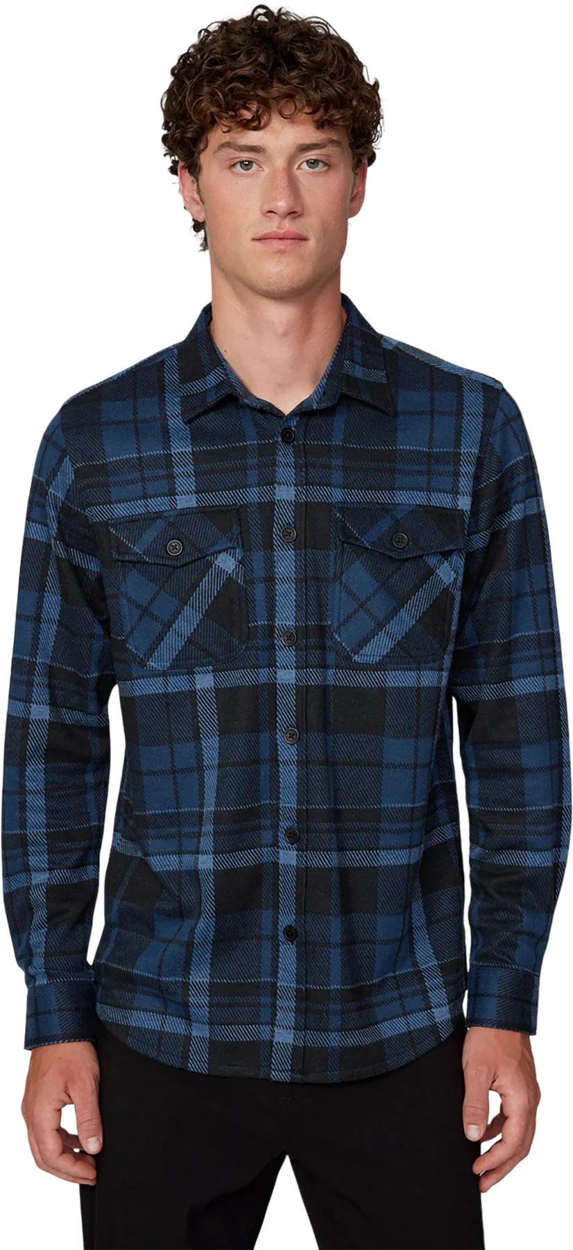 Product image for Long Sleeve Knit Flannel Shirt - Men's