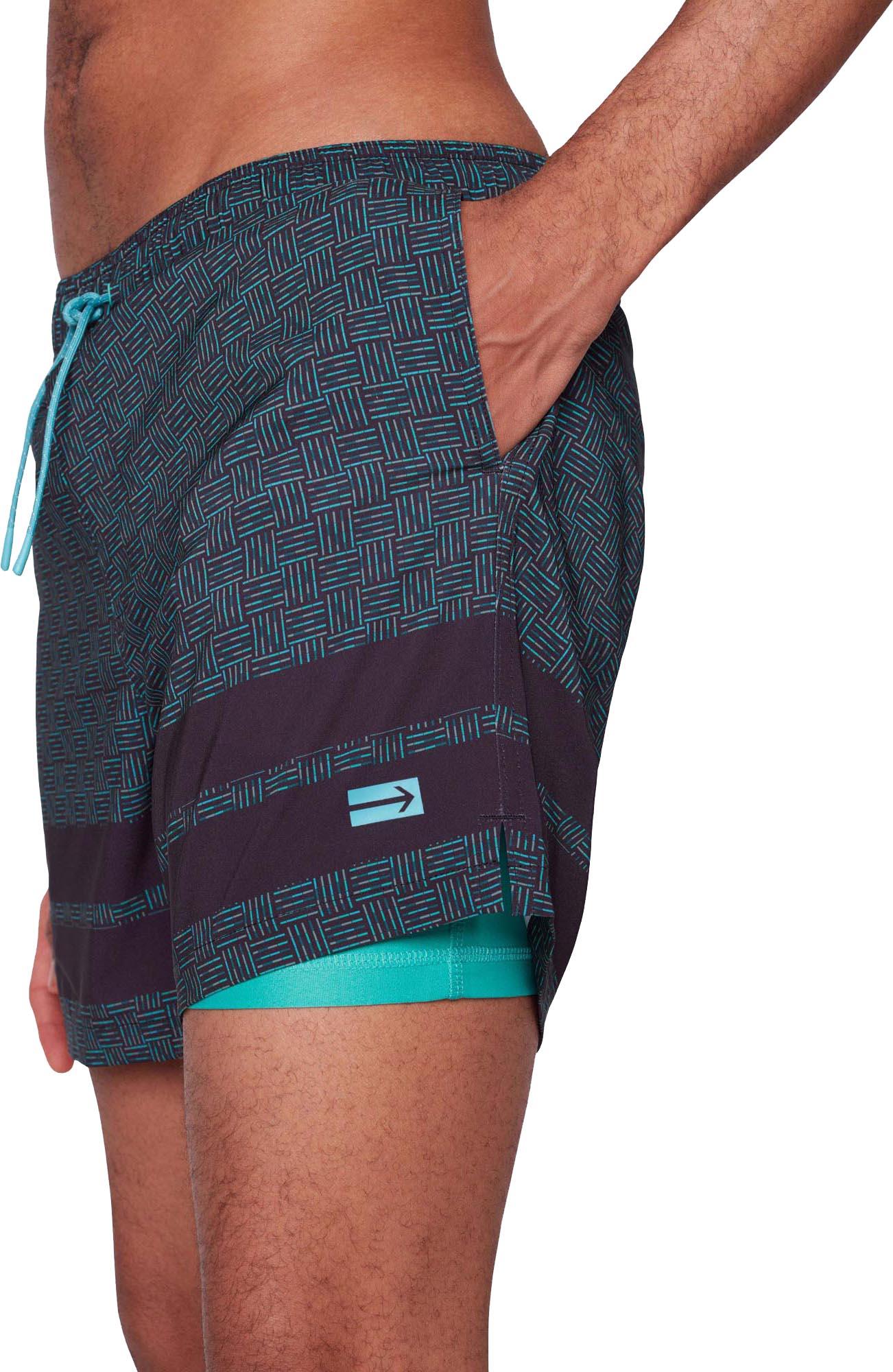 Product gallery image number 5 for product Swim Shorts with Compression Liner - Men's