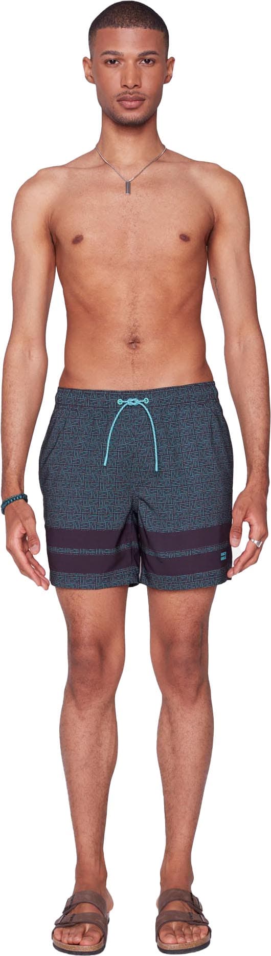 Product gallery image number 1 for product Swim Shorts with Compression Liner - Men's