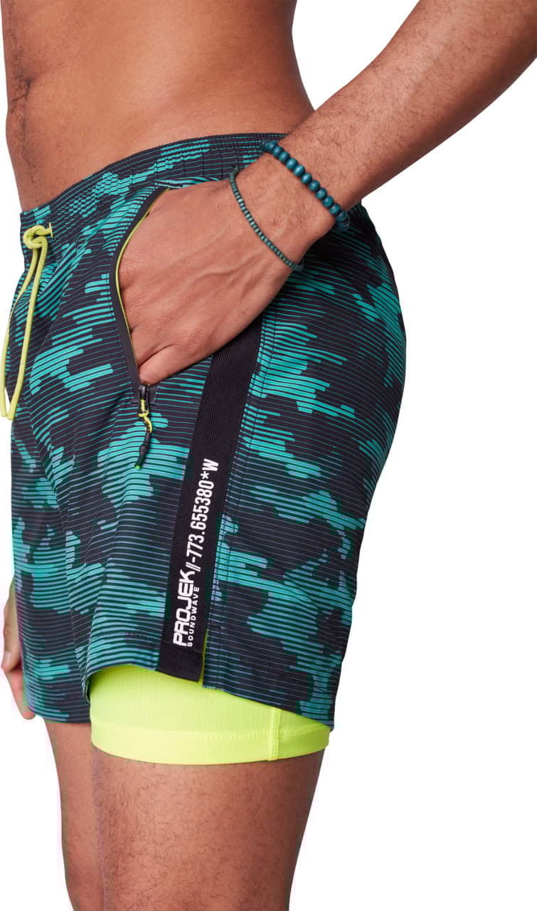 Product gallery image number 2 for product Swim Short with Compression Liner - Men's