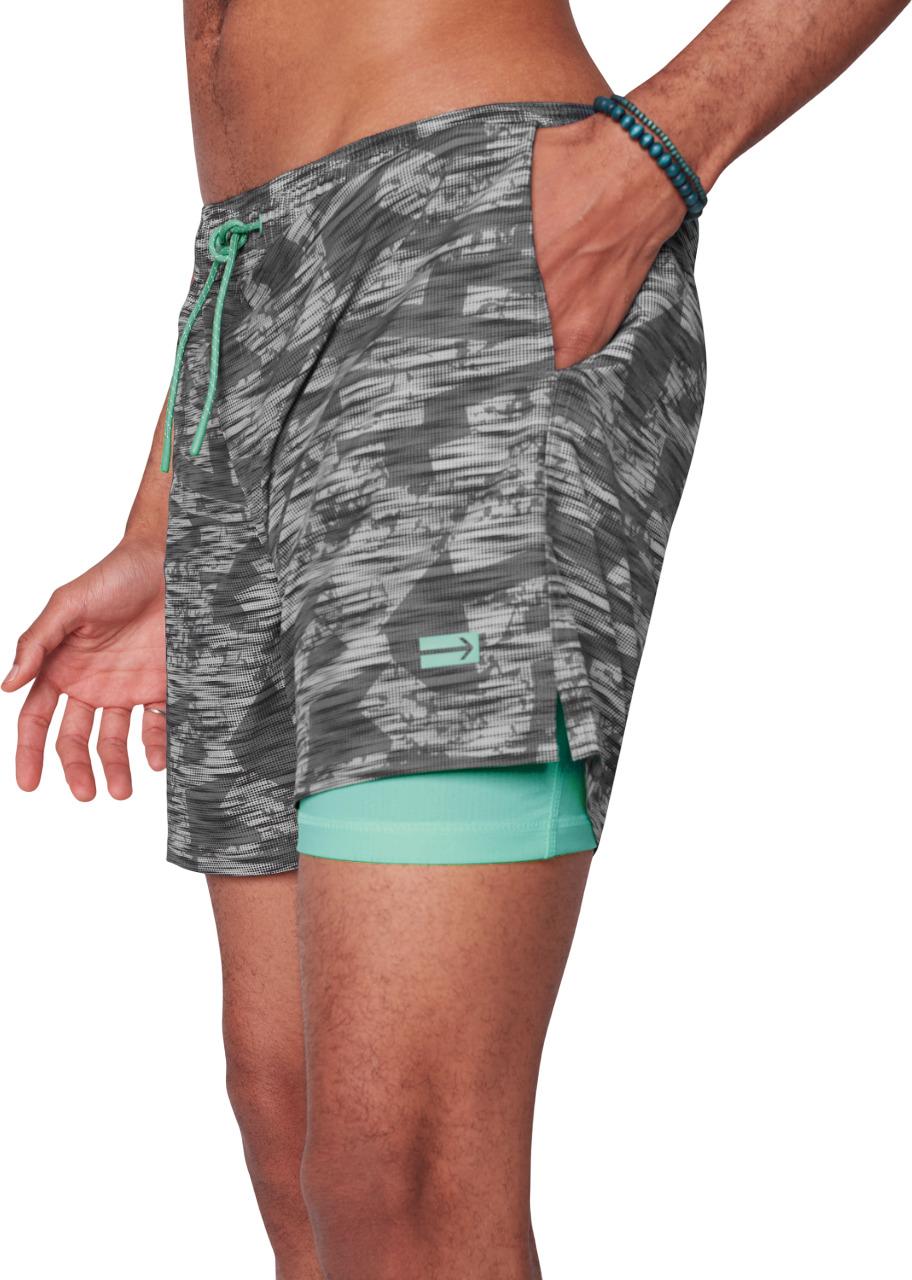 Product gallery image number 2 for product Swim Short with Compression Liner - Men's