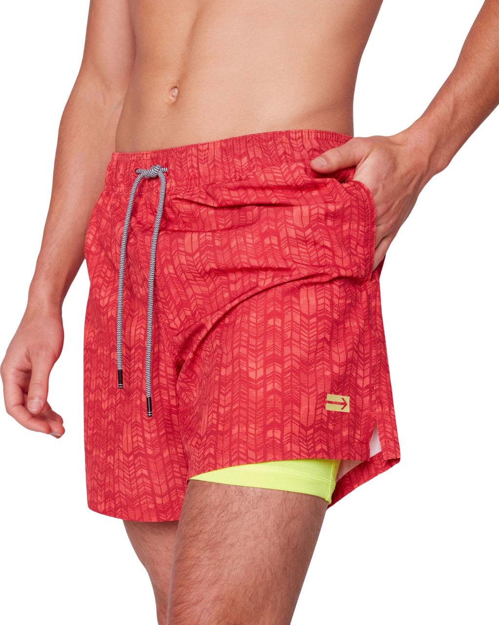 Product gallery image number 2 for product Swim Short with Compression Liner - Men's