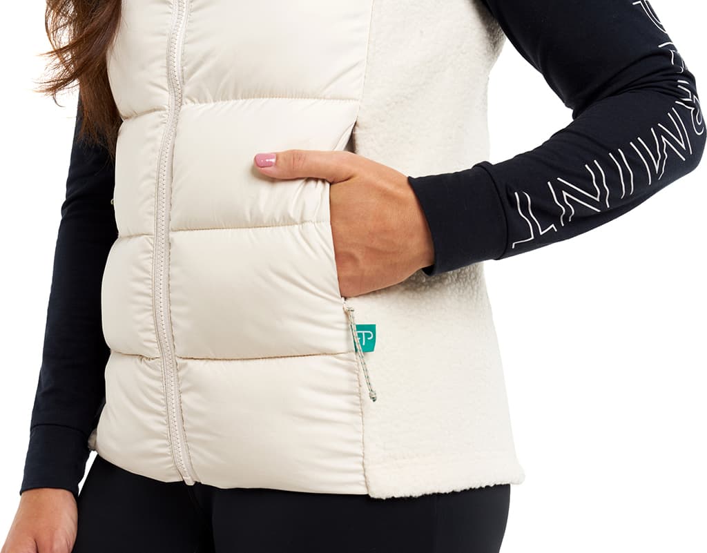 Product gallery image number 4 for product Sherpa Hybrid Vest - Women's